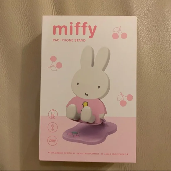 Miffy Folding Phone Stand Blind Box, includes one, never opened, New - Picture 5 of 10